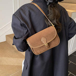 Nouveau sac à main en cuir PU souple pour femme, design personnalisé, sac à bandoulière sous le bras - Product Image 5