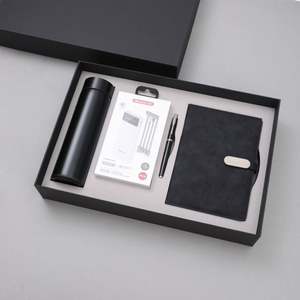 Custom Modern Art Stainless Steel Business <b>Set</b> Thermos Cup Power Bank <b>Notebook</b> Model 095 Stock Company Annual Meeting Event Gift - Product Image 6