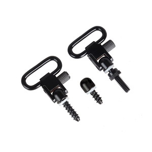 Kit de Eslinga Giratoria de Aleación de Zinc de Alta Resistencia con Tornillos de Doble Tipo, Tamaño 40mm, Óxido Negro, Liberación Rápida, Accesorio Táctico para Exteriores - Product Image 6