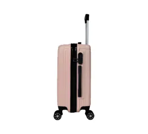 All'ingrosso più recente borsa da viaggio in alluminio con trolley unisex resistente valigia ABS trasportare sul bagaglio 3 pezzi set bagaglio da viaggio con lucchetto