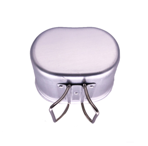 DFM1104 600ml Outdoor camping combat Aluminum <b>mugs</b> <b>with</b> butterfly <b>handles</b> match <b>with</b> <b>plastic</b> 0.8L 1L <b>plastic</b> water bottle inside - Product Image 3