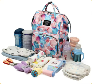 Mochila de Maternidade 3 em 1 Impermeável para Bebê, Estilosa, Grande, Personalizada, Bolsa de Fraldas - Product Image 4