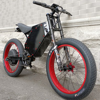 Ebike motorisé 72V Storm Bee Dirt Bike vélo électrique 3000W gros pneu 5000W Ebike 8000W vélo électrique