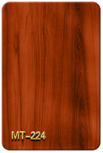 Feuille acrylique à motif bois, durable, imperméable, pour portes d'armoires, décoration murale - Product Image 5