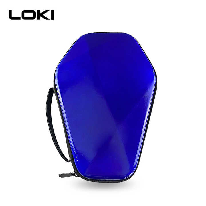 LOKI Custom Print Logo Hard Cover Ping Pong Bat Paddle Bag