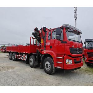 Camión Grúa Plegable Shacman Delong de 16 Toneladas 8x4, Vehículo Multifuncional para Elevación y Transporte - Product Image 4