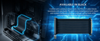 Câble Riser Vertical PCIe 5.0 pour GPU 10/20/30/50cm 180 Degrés pour Mini PC ITX SFF Gestion des Câbles Optimisée Configuration RGB