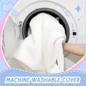 Kasur Bayi 2 in 1 dengan Pelindung, Kasur Tempat Tidur Balita Panjang 52 Inci, Kasur Lembut dan Bernapas untuk Tempat Tidur Bayi Standar dan Kasur Biasa - Product Image 5