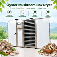 Déshydrateur industriel pour champignons de huître, séchoir à circulation d'air chaud, four de séchage pour champignons de huître séchés