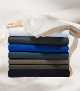 T-shirts pour hommes de haute qualité, 290 GSM, poids lourd, 100% coton, coupe ample, couleur unie, respirant, écologique - Product Image 2