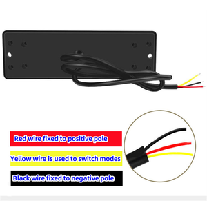 Acil sürüş ışık trafik ışık tabelaları 12V-24V kamyon Led COB elektronik flaş uyarı ışığı - Product Image 4