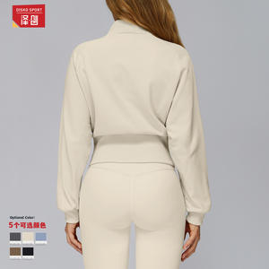 Sudadera con cuello alto y cremallera para mujer Zechuang, chaqueta deportiva cortavientos de manga larga, abrigo para correr al aire libre en otoño e invierno EWT2500 - Product Image 2