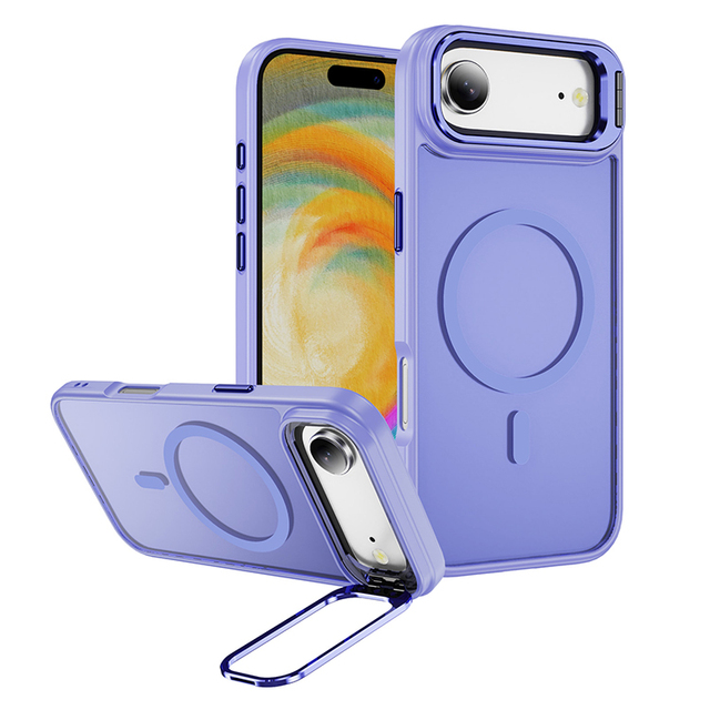 Magnetic Phone Case for Iphone 17 Air Newest Designs Magnetic Cover Wireless Charging Mobile Phone Case with Holder