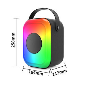 Nouvel Haut-Parleur Bluetooth Auxiliaire 101 Portable 3 Pouces RVB <span class=keywords><strong>LED</strong></span> USB avec Longue Autonomie et Lecteur de Carte TF - Product Image 3