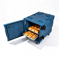Chariot de restauration, équipement alimentaire, boîte isotherme professionnelle, équipement pour camion de cuisine, matériel de cuisine