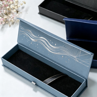 Caja de Regalo Magnética Personalizada con Logotipo, Caja Rígida para Bolígrafos, Caja Multifuncional Portátil, Caja de Papel