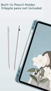 Custodia per tastiera rimovibile Wireless magnetica sottile in pelle PU con Touchpad e portamatite per <span class=keywords><strong>iPad</strong></span> 9th 10.2 <span class=keywords><strong>2021</strong></span> 2020 2019 - Product Image 5