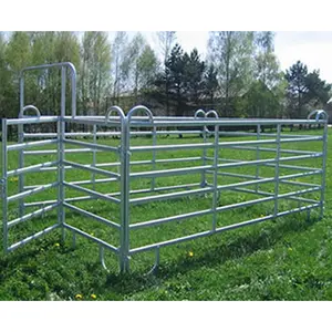 Top fashion cattle yard fence panel thickness 4ga sustainable cattle panels