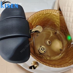 KISEN Modern Nail Salon Equipment Furniture Massage Foot Spa Chair Reclining Massage Electric Custom Pedicure Stations Chair - Product Image 5