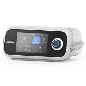 Mesin Respirator tidur portabel kualitas baik, perangkat Apnea tidur otomatis CPAP dengan tabung panas