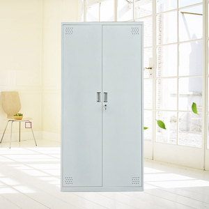 <span class=keywords><strong>Armadio</strong></span> Porta Attrezzi in Acciaio Verniciato a Polvere per Pulizie, Uso Domestico, Balcone, Supermercato o Seminterrato - Product Image 6