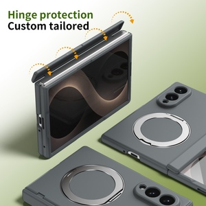 Funda Magnética Mate para Teléfono, para Samsung Z Fold 8 Ultra 7 6 5, con Protección de 360 Grados °   Protector de Pantalla Frontal con Anillo, Funda Antigolpes - Product Image 2