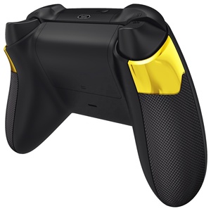 Poignées en caoutchouc antidérapantes chromées or, panneaux arrière de remplacement, rails latéraux pour manette Xbox Series X S - Product Image 5