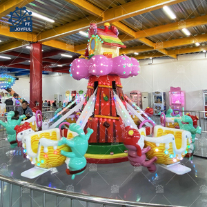 Nouveau jeu de parc Sweet Dancing Kids Self Auto Control Plane Kiddie Rides Amusement Park Aircraft à vendre - Product Image 2