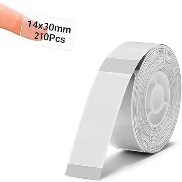 D110 D11 D101 Thermal Self-adhesive Transparent Label Barcode Code Sticker Labels