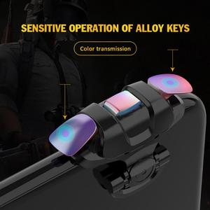 Joystick de Gamepad ajustable de teléfono de Metal colorido de alta calidad para PUBG Mobile Gaming <span class=keywords><strong>Trigger</strong></span> Fire <span class=keywords><strong>Button</strong></span> <span class=keywords><strong>L1R1</strong></span> Shooter Controller - Product Image 5