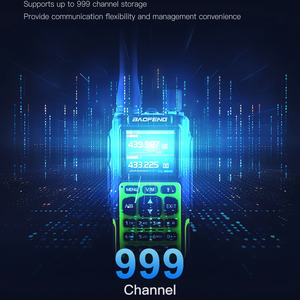 Radio bidirectionnelle miniature Baofeng MINI-5 sans fil, double bande, colorée, 5W, analogique, portée 5-10KM, homologuée FCC - Product Image 5
