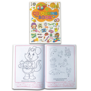 Livre d'images à colorier personnalisé pour enfants, impression de livres de <span class=keywords><strong>dessin</strong></span> de haute qualité pour enfants, anglais éducatif - Product Image 3