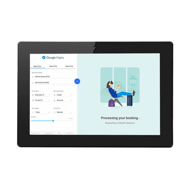 Wall Mounted 10 Inch Hmi Display Plastic Android RK3588 PoE Industrial ESOP IOT Tablet PC