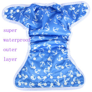 <span class=keywords><strong>Couche</strong></span> <span class=keywords><strong>lavable</strong></span> <span class=keywords><strong>en</strong></span> coton doux et respirant pour bébé, avec bordure blanche, douce pour la peau, très confortable, best-seller - Product Image 5