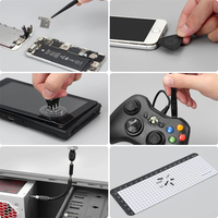 Kit de tournevis de précision mini électrique/magnétique 152 en 1, kit d'outils pour ordinateur portable, tournevis professionnel pour réparation d'ordinateur