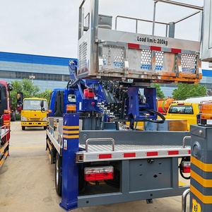 Camión con Plataforma de Trabajo Aérea de Brazo Recto Dongfeng, Camión con Plataforma de Trabajo en Altura de 28 m - Product Image 6