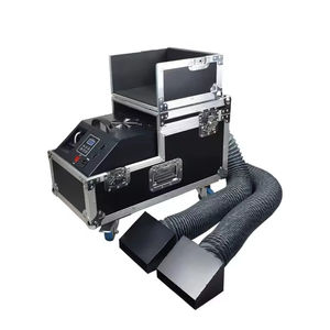 Machine à brouillard basse 2000W pour bois, avec flight case, options double/tube double, pour mariage et spectacle, liquide à faible brouillard inclus - Product Image 1