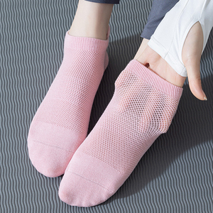 Calcetines de malla para Pilates, calcetines deportivos de yoga con puntos de silicona para interiores - Product Image 4