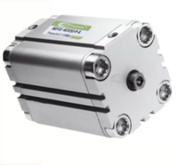 Cylindre compact à double action VPC d'origine, cylindre en alliage d'aluminium ADVU 100*30-30D