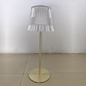 Lampe de table LED moderne de luxe en cristal, contrôle tactile, rechargeable sans fil, culot E26, abat-jour cloche pour hôtels et restaurants, AC - Product Image 3