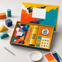Carnet à couverture rigide en PU personnalisé et stylo A5 80 feuilles Coffret cadeau d'entreprise