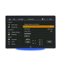 Monitor MP5 para reposacabezas CARPLAY de 10,1 pulgadas con reproductor de CD, función RGB, conexión de tarjeta SD para entretenimiento en el asiento trasero