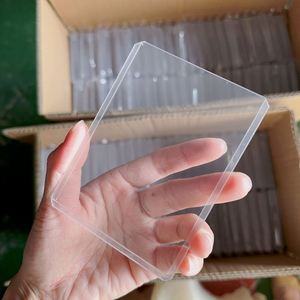 Clear Waterproof PVC <b>Card</b> <b>Protector</b> Transparent Reusable Trading Sports ID <b>Card</b> Sleeve Holder - Product Image 5