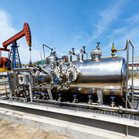 Brator WYS-25 220V Maßgefertigter Öl-Wasser-Abscheider |   304/316L/2205/2507 Edelstahl ExdllBT4 Explosionsgeschützter Schwerkraft-Zyklonabscheider