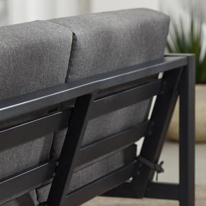 Meubles <span class=keywords><strong>de</strong></span> <span class=keywords><strong>salon</strong></span> d'intérieur, base en métal <span class=keywords><strong>aluminium</strong></span>, canapés d'angle <span class=keywords><strong>de</strong></span> <span class=keywords><strong>jardin</strong></span>, ensembles <span class=keywords><strong>de</strong></span> canapés imperméables, <span class=keywords><strong>bois</strong></span> plastique moderne en forme <span class=keywords><strong>de</strong></span> L, extérieur - Product Image 4