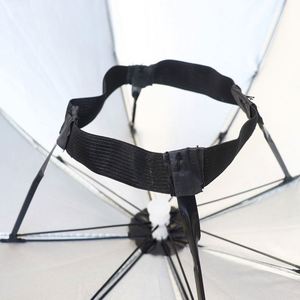 Sombrero Manos Libres, Gorra de Paraguas Publicitaria Arcoíris de 69 cm para Cabezas Grandes, para Eventos al Aire Libre, Pesca y Regalos Promocionales - Product Image 3