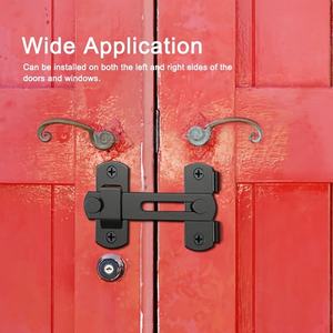 Cerradura de puerta de seguridad con cadena antirrobo para pestillo de puerta Cadena de perno interior - Product Image 2