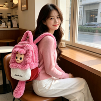 Sac à dos en peluche Bluetooth pour bébé avec assistant vocal IA et musique, série Indoor