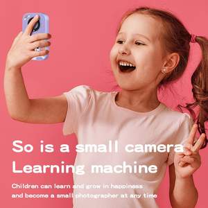 Mini Cámara Infantil con Diseño de Unicornio, Gran Angular de 180°, Pantalla de 2.4 Pulgadas, Funciones de Video y Foto, Diseño Digital Vintage - Product Image 6