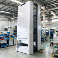 Système d'étagères métalliques à levage vertical avec conception anti-corrosion et capacité de 1000 kg pour le rangement des outils